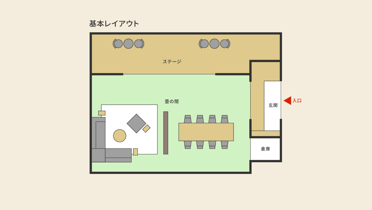 ASO（イベントスペース・会議室）